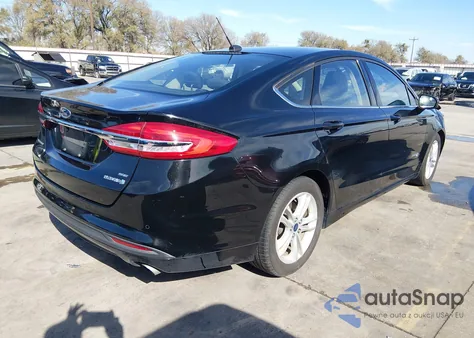 2018 Ford Fusion Hybrid Se from USA, damaged, VIN 3FA6P0LU5JR158829